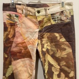 Floral Laser Diesel Pants